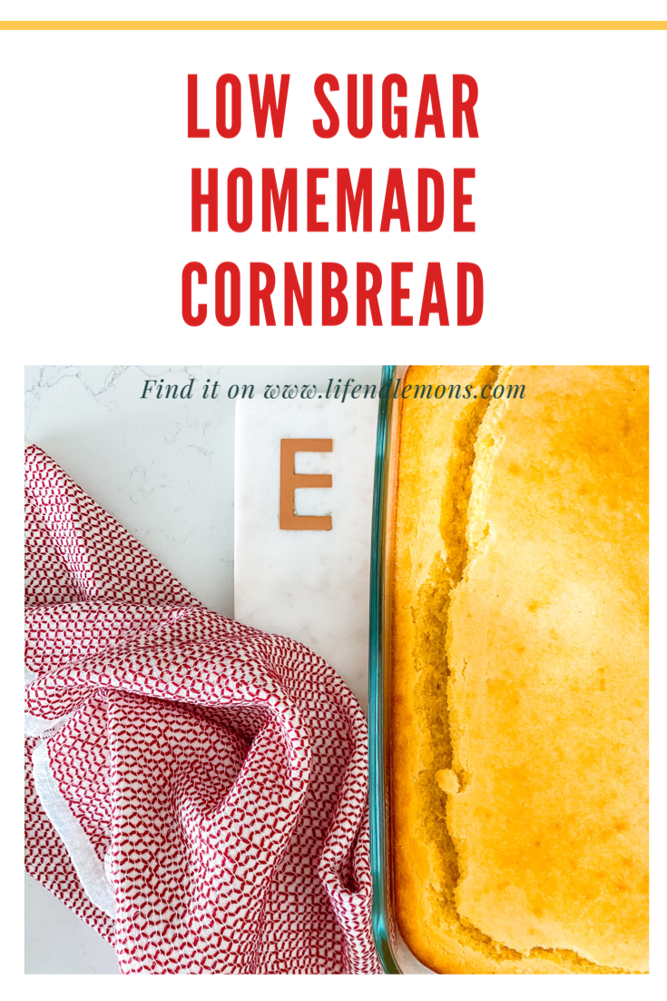 Lite Homemade Honey Cornbread - Life At Casa