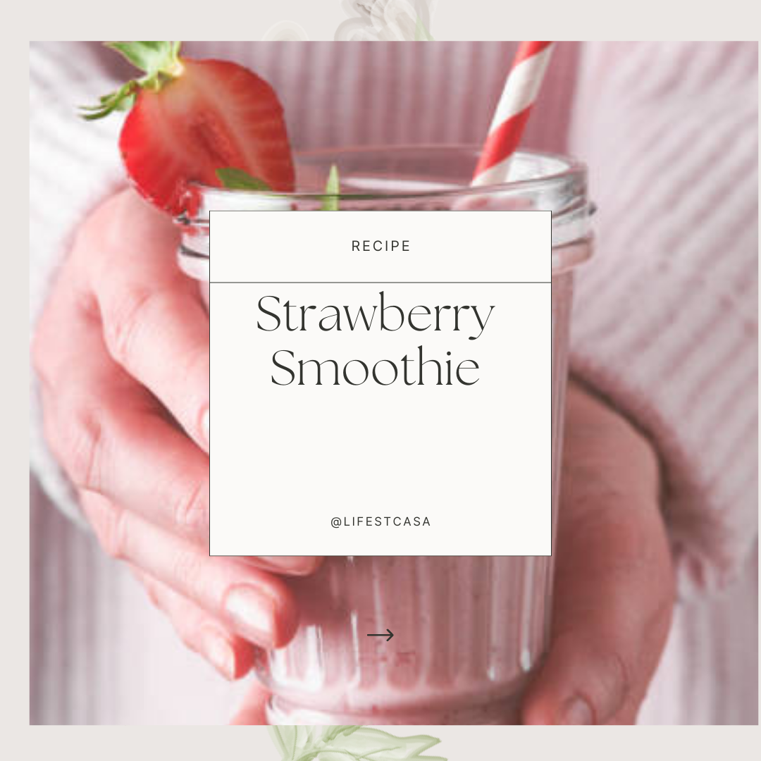 Strawberry Smoothie for Kids